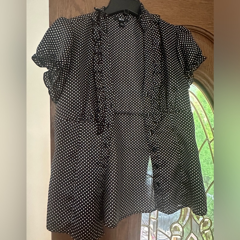 BCX Polka Dot Top